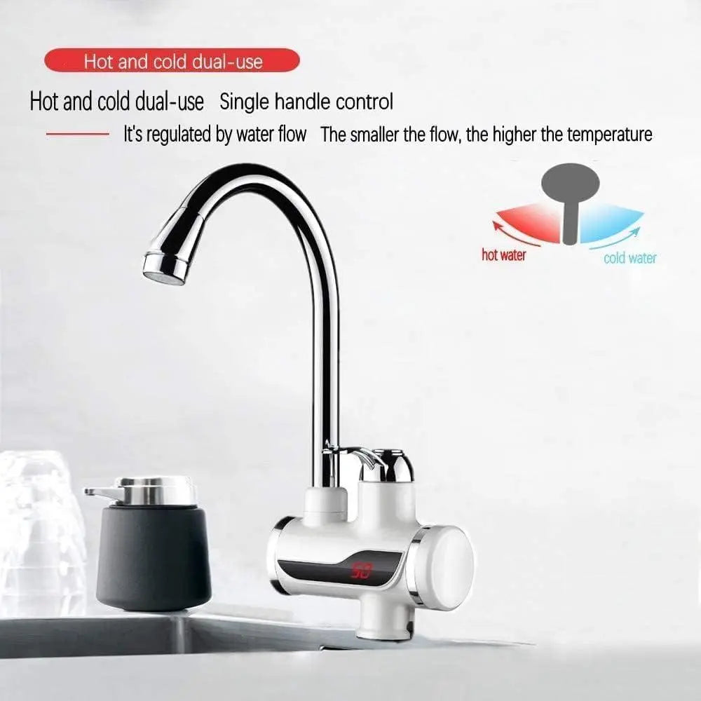 Electric Water Heater And Tankless Fast Water hitting