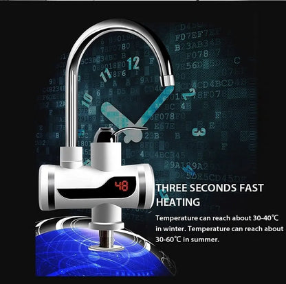 Electric Water Heater And Tankless Fast Water hitting