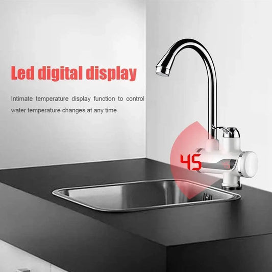 Electric Water Heater And Tankless Fast Water hitting