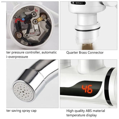 Electric Water Heater And Tankless Fast Water hitting