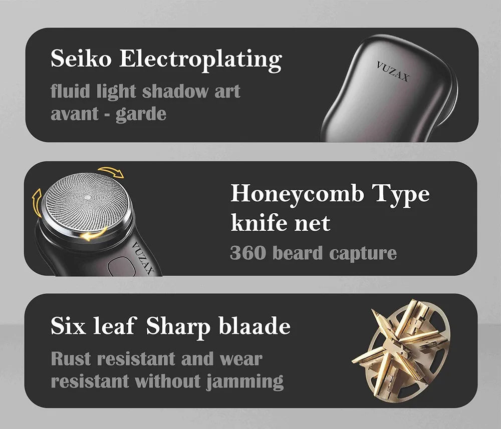 Mini Usb- Electric Shaver